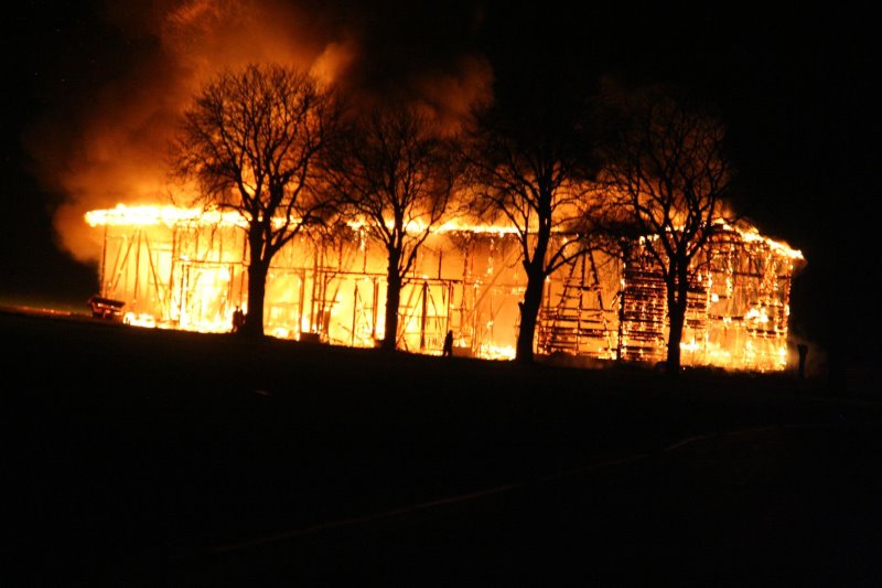 Scheunenbrand in Liebenburg