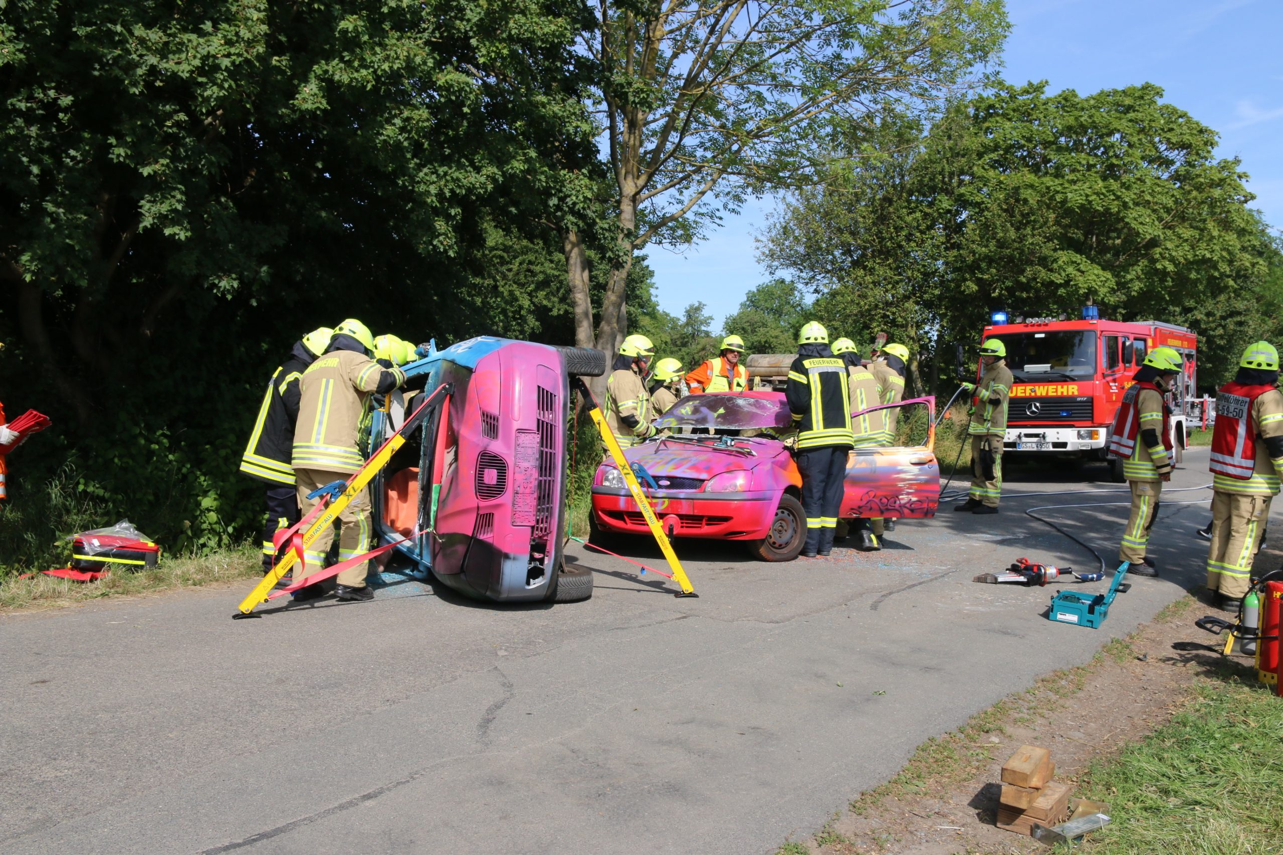 Schwerer Verkehrsunfall in Liebenburg